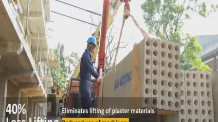 Сертифицированный SGS/CE легкий EPS композитный сэндвич-стеновой материал для внутренней и внешней перегородки