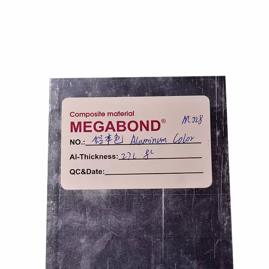 Заводская плита Вентилируемая внешняя отделка Внешняя облицовка Шпон Алюминиевый конструкционный материал